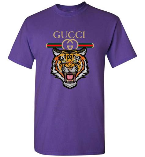 pic of gucci tshirt with tiger|Gucci tiger t shirt men.